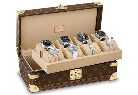 watch box lv|louis vuitton watch roll.